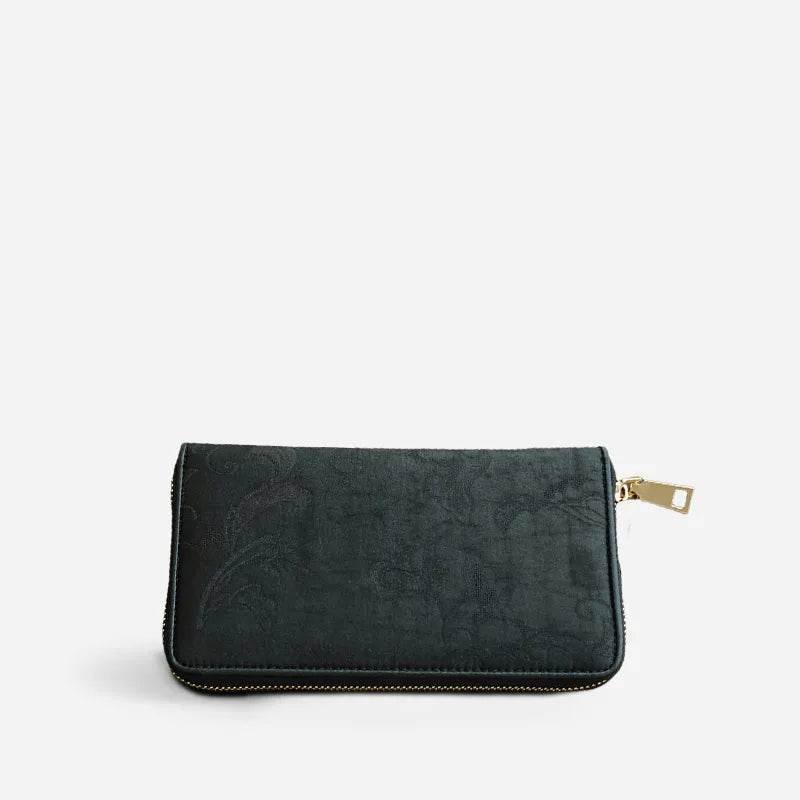 Xiangyunsha Silk Cloud Brocade Heritage Clutch Wallet – Image 6